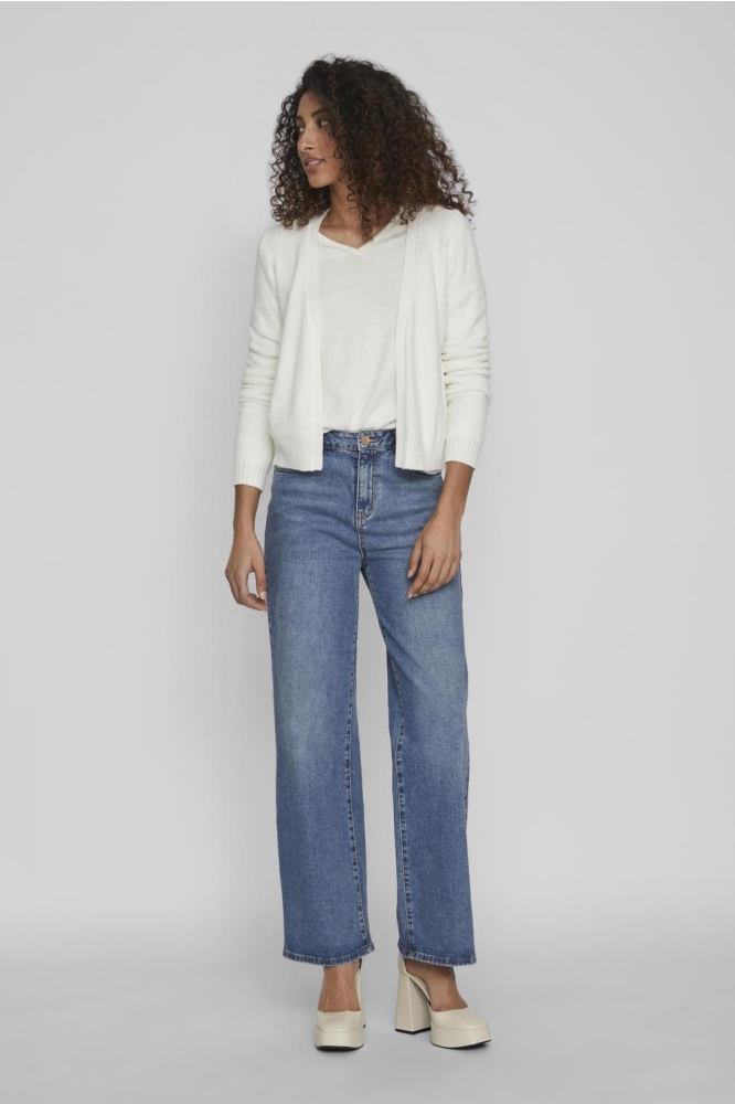 VIRIL SHORT L/S KNIT CARDIGAN-NOOS 14060800 White Alyssum